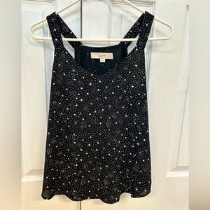 LOFT Starry Night Tank Top